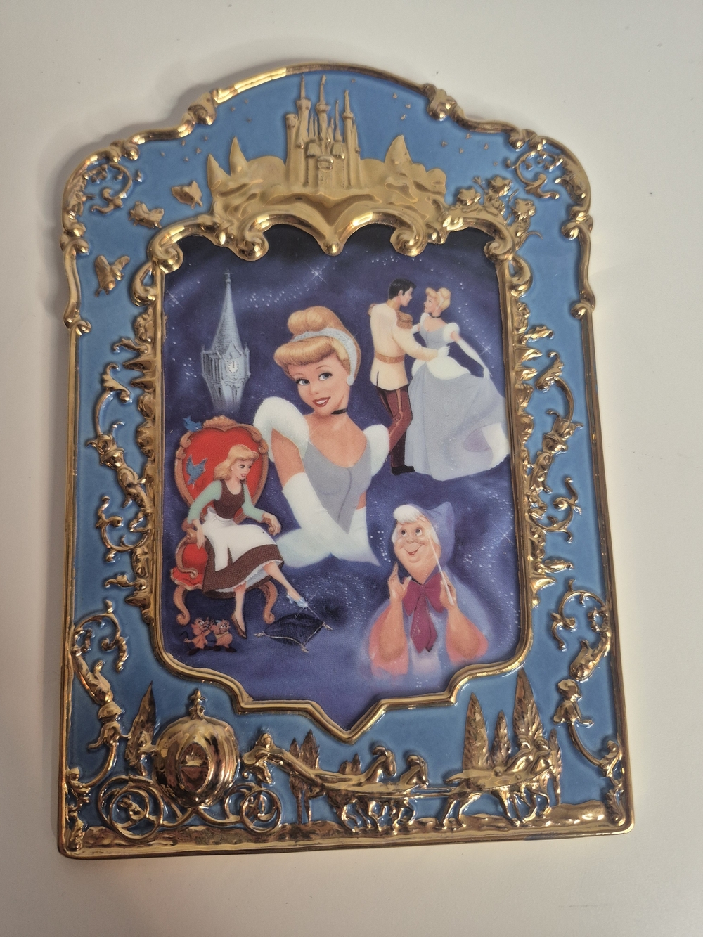 Cinderella's 50th Anniversary Disney Plate Bradford Exchange Limited Edition - Picture 2 of 4